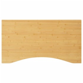 Tablero de escritorio de bambú 100x60x1,5 cm