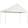 Pavillon mit weißem Polyethylendach 6,69 x 4,08 x 3,22 m von vidaXL, Zelte und Pavillons - Ref: Foro24-3155511, Preis: 273,81...