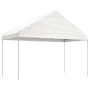 Pavillon mit weißem Polyethylendach 6,69 x 4,08 x 3,22 m von vidaXL, Zelte und Pavillons - Ref: Foro24-3155511, Preis: 277,45...
