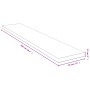 Estante de pared de bambú 100x20x2,5 cm de vidaXL, Estantes y estanterías - Ref: Foro24-352731, Precio: 60,90 €, Descuento: %