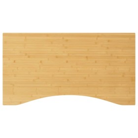 Tablero de escritorio de bambú 110x60x1,5 cm
