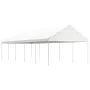Pavillon mit weißem Polyethylendach 11,15 x 4,08 x 3,22 m von vidaXL, Zelte und Pavillons - Ref: Foro24-3155513, Preis: 420,8...