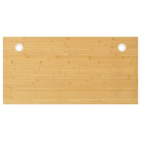 Tablero de escritorio de bambú 110x55x1,5 cm