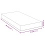 Estante de pared de bambú 40x20x4 cm de vidaXL, Estantes y estanterías - Ref: Foro24-352732, Precio: 18,27 €, Descuento: %