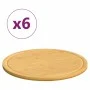 Schneidebretter 6 Stück Bambus Ø30x1,5 cm von vidaXL, Schneidbretter - Ref: Foro24-352778, Preis: 50,51 €, Rabatt: %