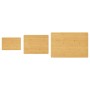 3-teiliges Bambus-Schneidebrett-Set von vidaXL, Schneidbretter - Ref: Foro24-352773, Preis: 21,86 €, Rabatt: %