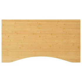 Tablero de escritorio de bambú 100x60x4 cm