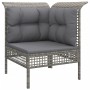 5-piece garden furniture set with gray synthetic rattan cushions by vidaXL, Garden sets - Ref: Foro24-3187507, Price: 335,91 ...