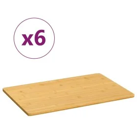 Platos de desayuno 6 uds bambú 35x23x0,8 cm by vidaXL, Dishes - Ref: Foro24-352777, Price: 38,01 €, Discount: %