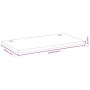 Bambus-Schreibtischbrett 110x60x4 cm von vidaXL, Schreibtischzubehör und Produkte - Ref: Foro24-352765, Preis: 47,84 €, Rabat...