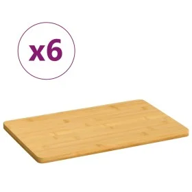 Breakfast plates 6 pcs bamboo 22x14x0.8 cm by vidaXL, Dishes - Ref: Foro24-352776, Price: 11,58 €, Discount: %
