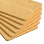 Frühstücksteller 6 Stück Bambus 22x14x0,8 cm von vidaXL, Gerichte - Ref: Foro24-352776, Preis: 11,70 €, Rabatt: %