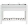 Tall white polypropylene planter 110x45x79 cm by vidaXL, Pots and planters - Ref: Foro24-364177, Price: 190,39 €, Discount: %