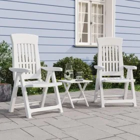 Liegende Gartenstühle 2 Einheiten PP weiß von vidaXL, Gartenstühle - Ref: Foro24-364710, Preis: 179,76 €, Rabatt: %