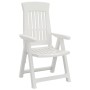 Sillas reclinables de jardín 2 unidades PP blanco de vidaXL, Sillas de jardín - Ref: Foro24-364710, Precio: 170,91 €, Descuen...