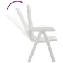 Reclining garden chairs 2 units PP white by vidaXL, Garden chairs - Ref: Foro24-364710, Price: 179,72 €, Discount: %