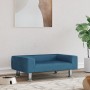 Hundebett aus blauem Samt, 70 x 45 x 26,5 cm von vidaXL, Betten für Hunde - Ref: Foro24-171918, Preis: 78,27 €, Rabatt: %