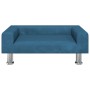Hundebett aus blauem Samt, 70 x 45 x 26,5 cm von vidaXL, Betten für Hunde - Ref: Foro24-171918, Preis: 78,27 €, Rabatt: %