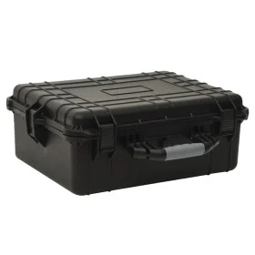 Portable black PP flight case 55x43x21 cm by vidaXL, Camera bags and cases - Ref: Foro24-51798, Price: 89,48 €, Discount: %