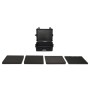 Portable black PP flight case 55x43x21 cm by vidaXL, Camera bags and cases - Ref: Foro24-51798, Price: 87,80 €, Discount: %