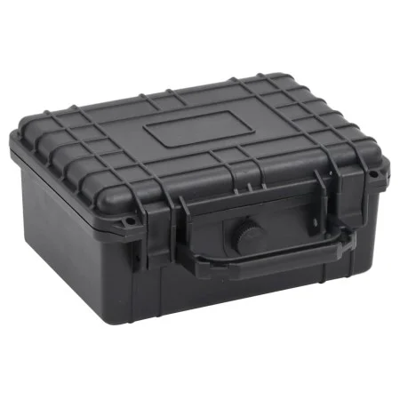 Black PP portable flight case 24x19x11 cm by vidaXL, Camera bags and cases - Ref: Foro24-51794, Price: 24,27 €, Discount: %