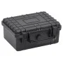 Black PP portable flight case 24x19x11 cm by vidaXL, Camera bags and cases - Ref: Foro24-51794, Price: 24,27 €, Discount: %