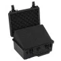 Black PP portable flight case 24x19x11 cm by vidaXL, Camera bags and cases - Ref: Foro24-51794, Price: 24,27 €, Discount: %