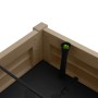 Hoher hellbrauner Pflanzkasten aus Polypropylen, 110 x 45 x 79 cm von vidaXL, Töpfe und Pflanzgefäße - Ref: Foro24-364176, Pr...