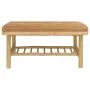 Bamboo garden coffee table 90x55x37 cm by vidaXL, Modular outdoor sofas - Ref: Foro24-363463, Price: 89,62 €, Discount: %