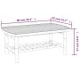 Bamboo garden coffee table 90x55x37 cm by vidaXL, Modular outdoor sofas - Ref: Foro24-363463, Price: 89,62 €, Discount: %