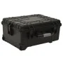 Flight case with PP wheels black 58x45x27 cm by vidaXL, Suitcases - Ref: Foro24-51797, Price: 142,90 €, Discount: %