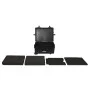 Flight case with PP wheels black 58x45x27 cm by vidaXL, Suitcases - Ref: Foro24-51797, Price: 142,90 €, Discount: %