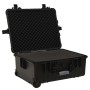 Flight case with PP wheels black 58x45x27 cm by vidaXL, Suitcases - Ref: Foro24-51797, Price: 182,79 €, Discount: %
