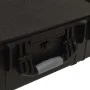 Flight case with PP wheels black 58x45x27 cm by vidaXL, Suitcases - Ref: Foro24-51797, Price: 142,90 €, Discount: %