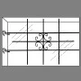 Rejilla de seguridad para la ventana 69 x 114 cm de vidaXL, Ventanas - Ref: Foro24-141205, Precio: 79,09 €, Descuento: %