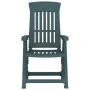 Gartenliegestühle 2 Stück PP grün von vidaXL, Gartenstühle - Ref: Foro24-364711, Preis: 172,17 €, Rabatt: %