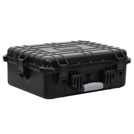 Tragbarer schwarzer PP-Flugkoffer 52x40x19 cm von vidaXL, Kamerataschen und -koffer - Ref: Foro24-51799, Preis: 83,42 €, Raba...