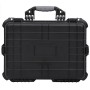Tragbarer schwarzer PP-Flugkoffer 52x40x19 cm von vidaXL, Kamerataschen und -koffer - Ref: Foro24-51799, Preis: 83,42 €, Raba...