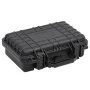 Portable black PP flight case 30x22x10 cm by vidaXL, Camera bags and cases - Ref: Foro24-51793, Price: 26,37 €, Discount: %