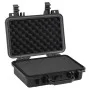 Portable black PP flight case 30x22x10 cm by vidaXL, Camera bags and cases - Ref: Foro24-51793, Price: 26,37 €, Discount: %