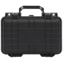 Portable black PP flight case 30x22x10 cm by vidaXL, Camera bags and cases - Ref: Foro24-51793, Price: 29,21 €, Discount: %