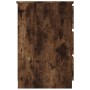 Schreibtisch aus geräuchertem Eichensperrholz, 140 x 50 x 77 cm von vidaXL, Schreibtische - Ref: Foro24-815438, Preis: 140,98...