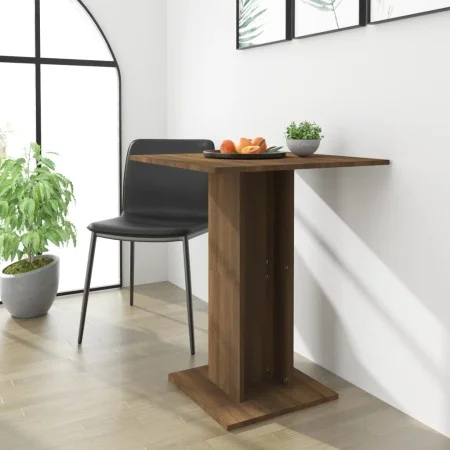 Bistrotisch aus braunem Eichensperrholz, 60 x 60 x 75 cm von vidaXL, Küchen- und Esstische - Ref: Foro24-815104, Preis: 37,04...