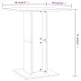 Bistrotisch aus braunem Eichensperrholz, 60 x 60 x 75 cm von vidaXL, Küchen- und Esstische - Ref: Foro24-815104, Preis: 37,04...