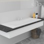 Einbauwaschbecken aus weißer Keramik, 101 x 39,5 x 18,5 cm von vidaXL, Sinkt - Ref: Foro24-145064, Preis: 258,52 €, Rabatt: %