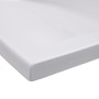 Einbauwaschbecken aus weißer Keramik, 101 x 39,5 x 18,5 cm von vidaXL, Sinkt - Ref: Foro24-145064, Preis: 258,52 €, Rabatt: %