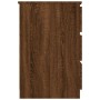 Schreibtisch aus braunem Eichensperrholz 140x50x77 cm von vidaXL, Schreibtische - Ref: Foro24-815440, Preis: 189,73 €, Rabatt: %