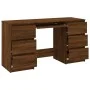 Schreibtisch aus braunem Eichensperrholz 140x50x77 cm von vidaXL, Schreibtische - Ref: Foro24-815440, Preis: 154,64 €, Rabatt: %
