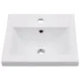 Einbauwaschbecken aus weißer Keramik, 42 x 39 x 18 cm von vidaXL, Sinkt - Ref: Foro24-145060, Preis: 91,06 €, Rabatt: %