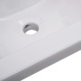 Built-in white ceramic washbasin 42x39x18 cm by vidaXL, Sinks - Ref: Foro24-145060, Price: 92,69 €, Discount: %
